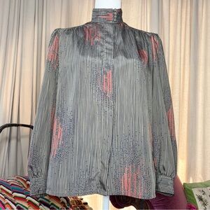 70s Blouse by Tan F Jay